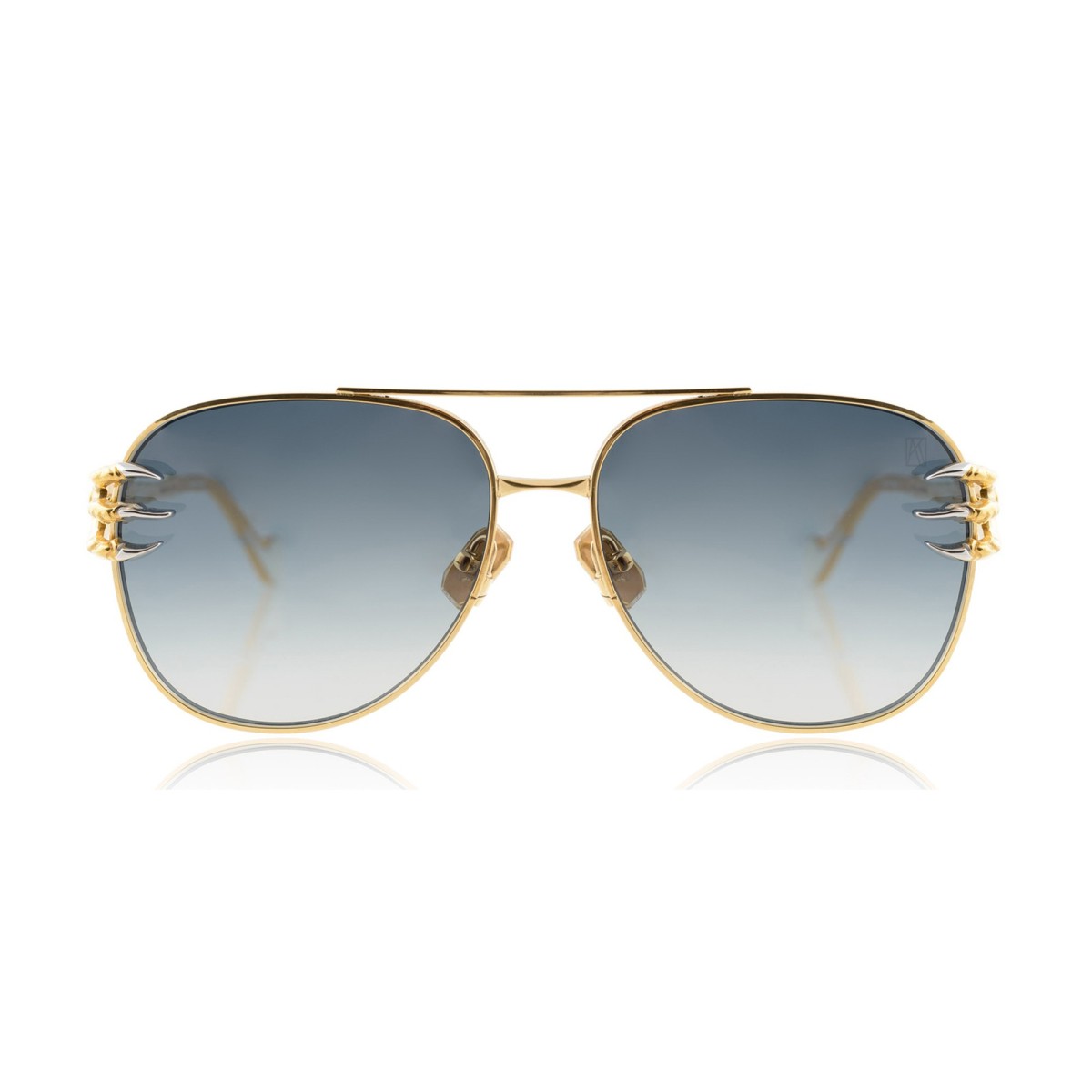 ANNA-KARIN KARLSSON CLAW VOYAGE GOLD GREY LENS SUN | Gafas de sol | Vytria Eyewear