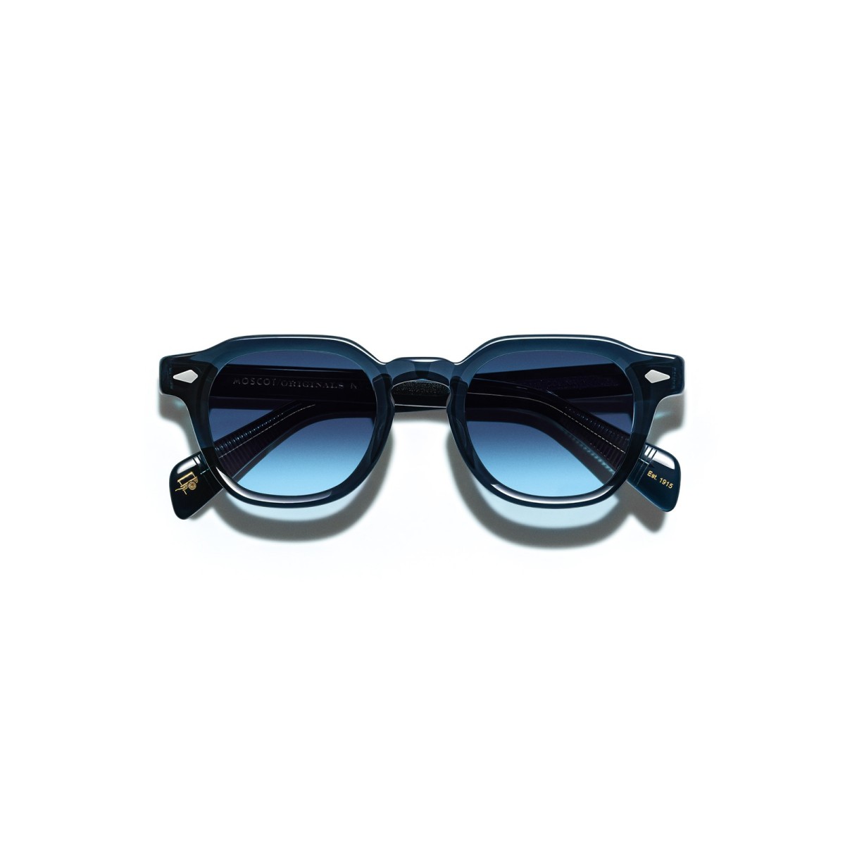 MOSCOT DOLT SUN NAVY DENIM BLUE | Sunglasses | Vytria Eyewear