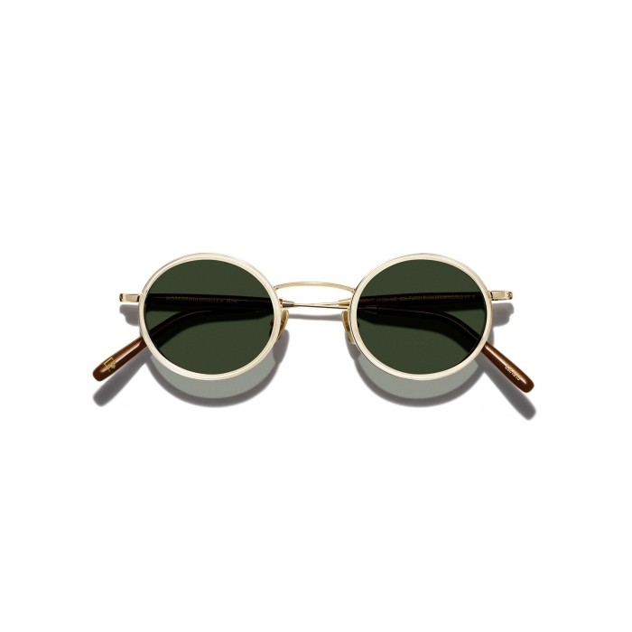 MOSCOT ORIGINALS COSNIC SUN FLESH DARK BROWN GOLD | Sunglasses | Vytria Eyewear