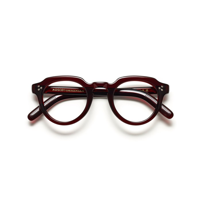 MOSCOT GAVOLT OPT BURGUNDY