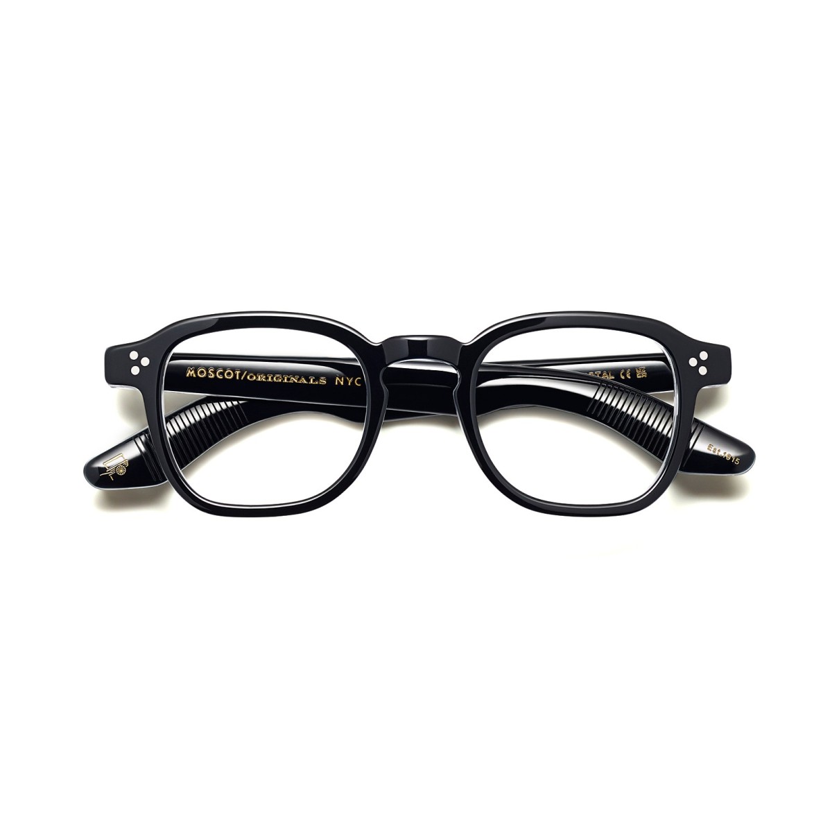MOSCOT MOMZA OPT BLACK CRYSTAL | Monturas | Vytria Eyewear