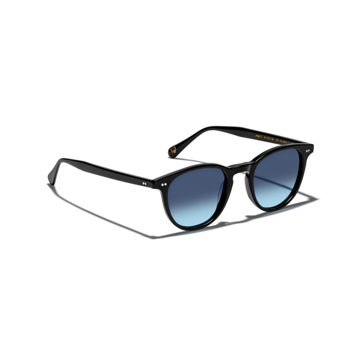 MOSCOT JARED SUN BLACK DENIM BLUE | Sunglasses | Vytria Eyewear