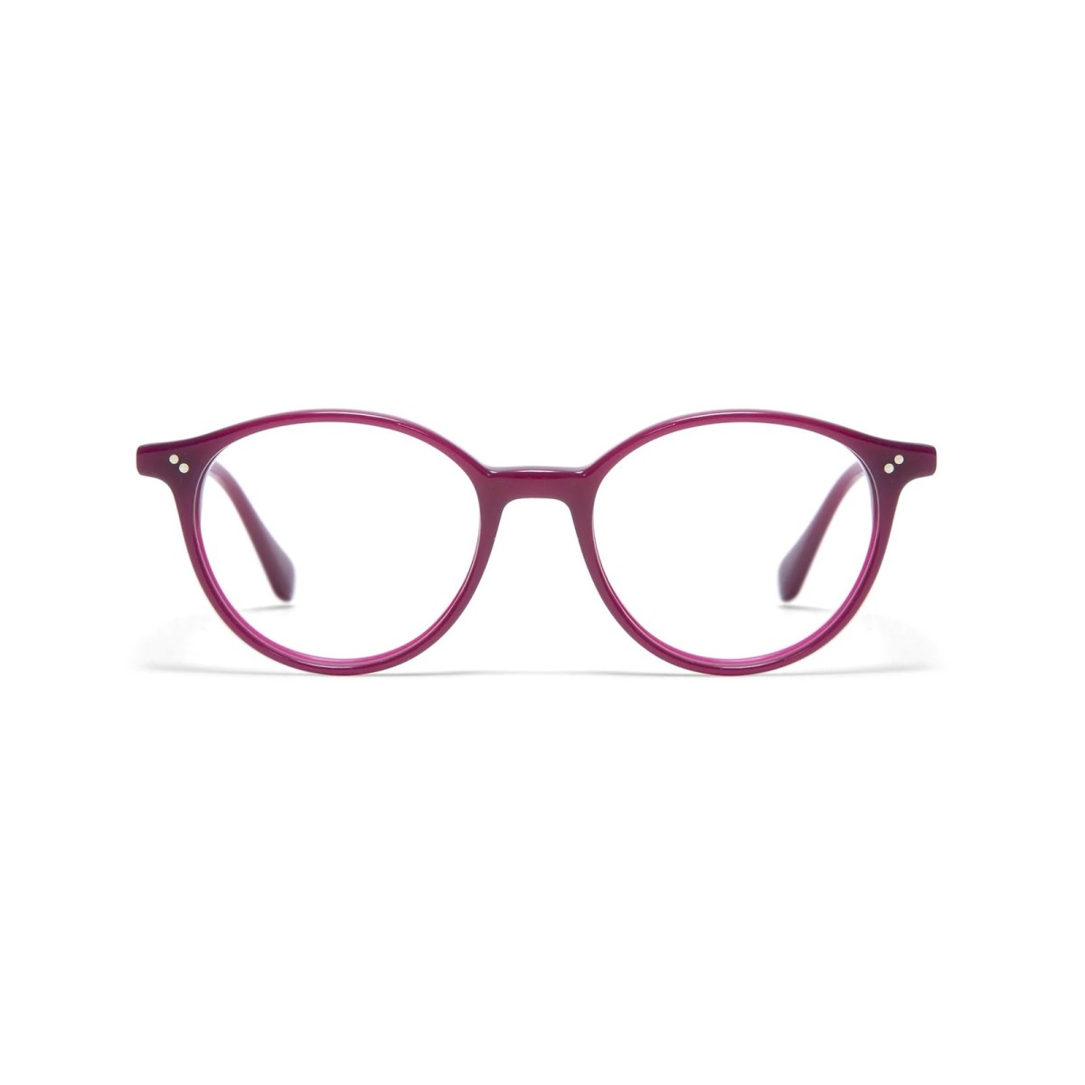 Gigi Studios Brooks Red Frames | Unisex Oval Eyeglasses