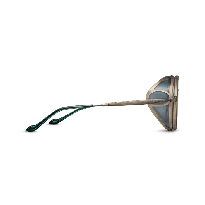 Heritage 2809H Antique Gold Bottle Green