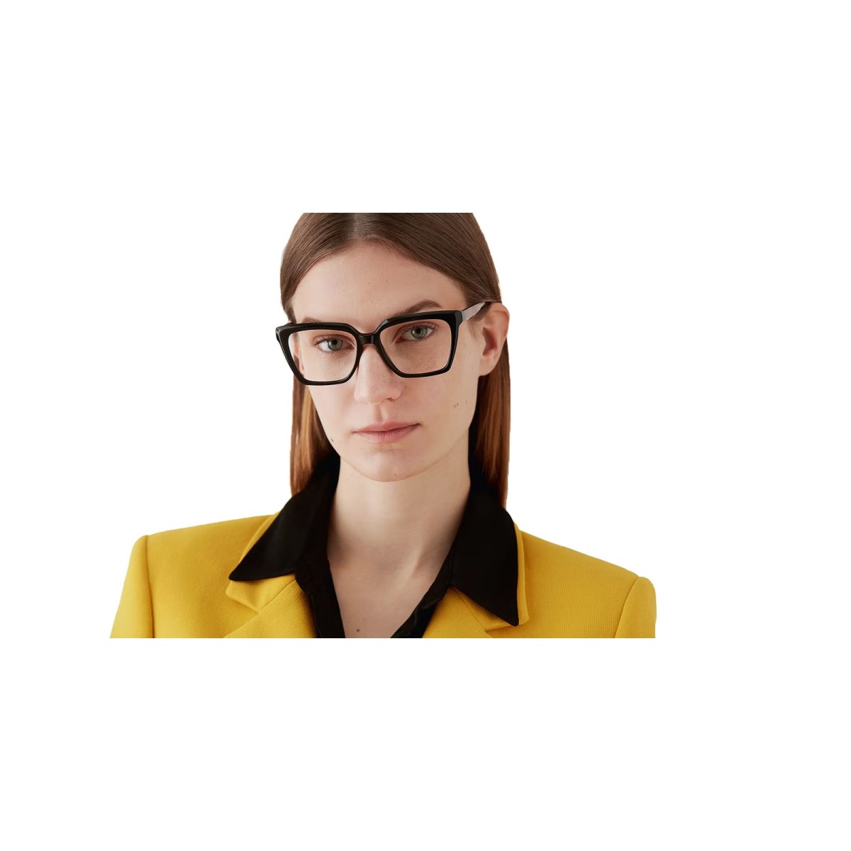 Gigi Studios Cindy Black Frames | Women Squared Glasses