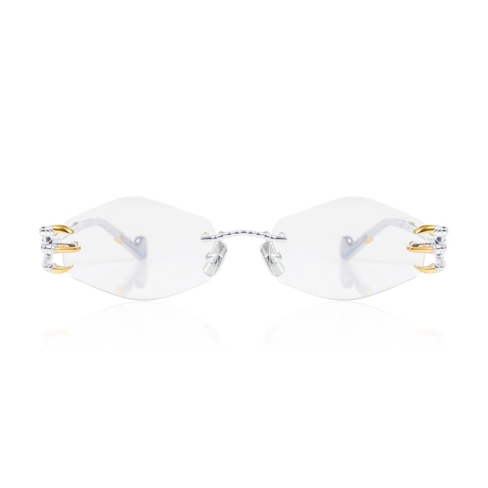 ANNA-KARIN KARLSSON CLAW OPTICAL - TRIANGLE WHITE GOLD OPT