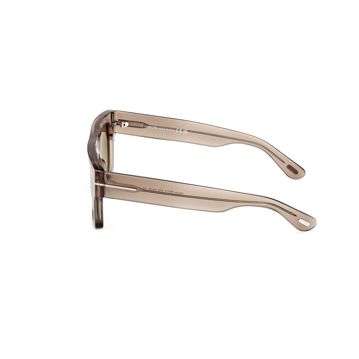 Tom Ford Fausto Sunglasses FT 0711 47Q | Transparent Tom Ford Sunglasses