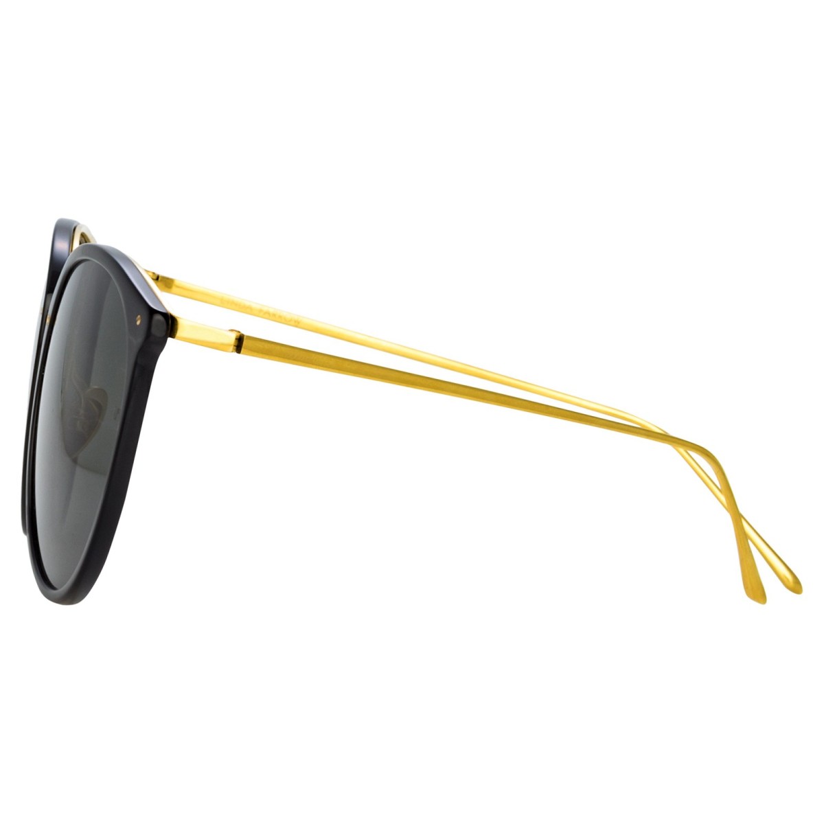 Linda Farrow Kings LFLC747 C32  |Black Sunglasses | Vytria Eyewear