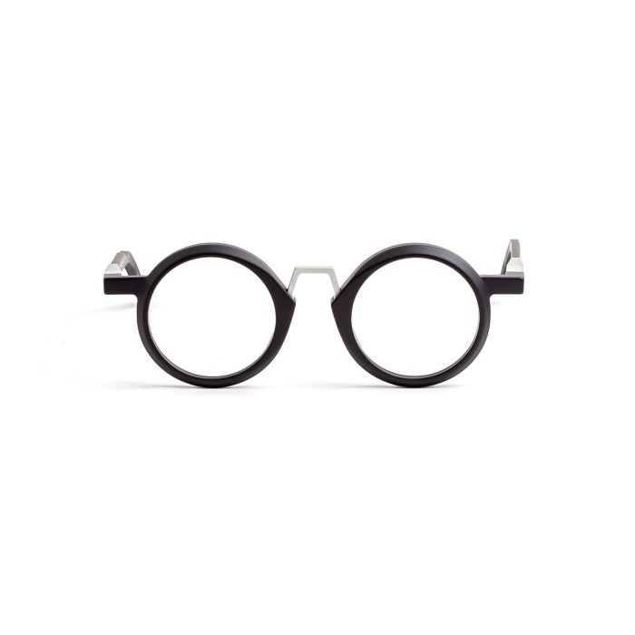 VAVA WHITE LABEL WL0043 BLACK MATTE SILVER | Monturas | Vytria Eyewear