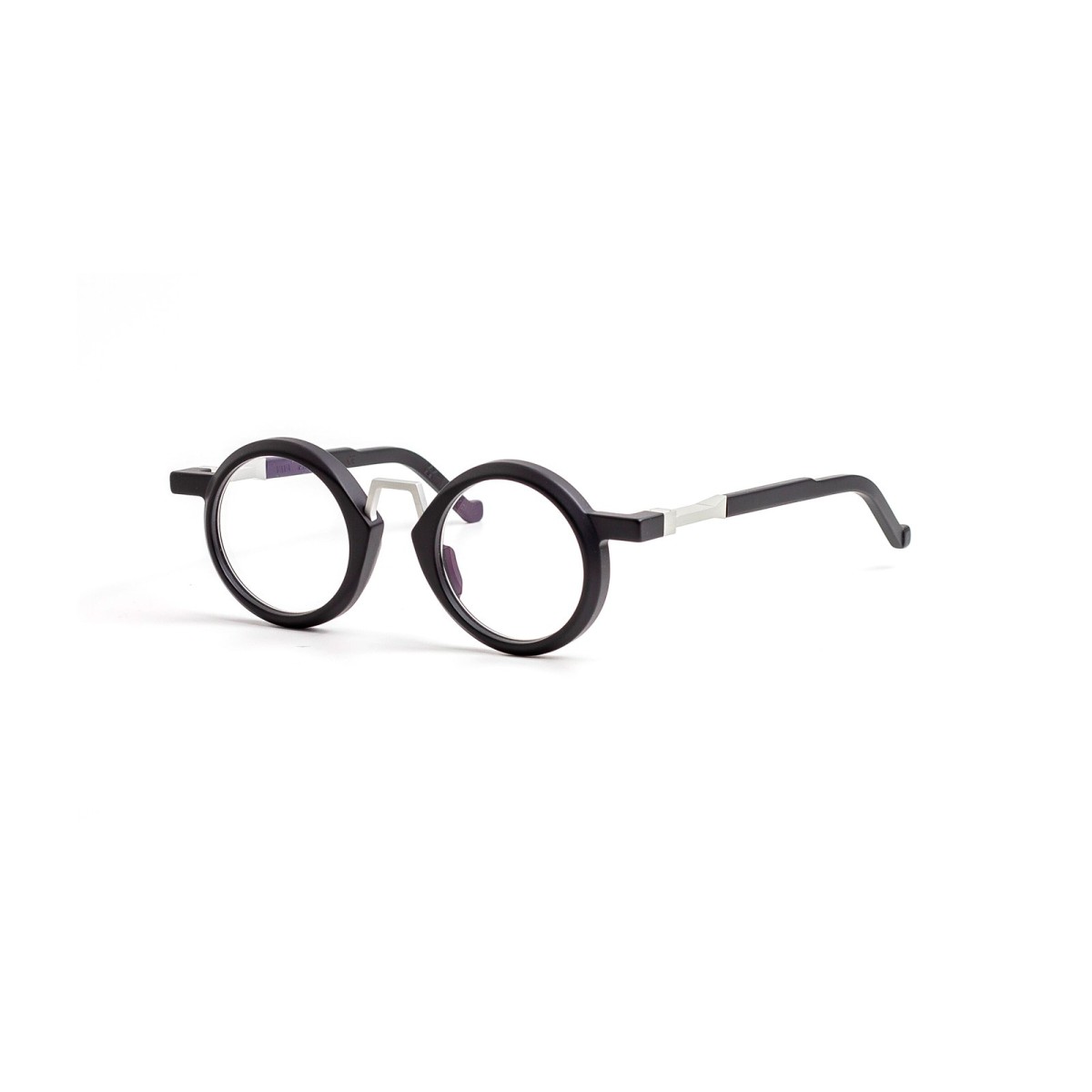VAVA WHITE LABEL WL0043 BLACK MATTE SILVER | Monturas | Vytria Eyewear