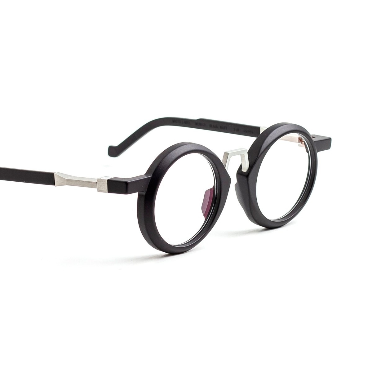 VAVA WHITE LABEL WL0043 BLACK MATTE SILVER | Monturas | Vytria Eyewear