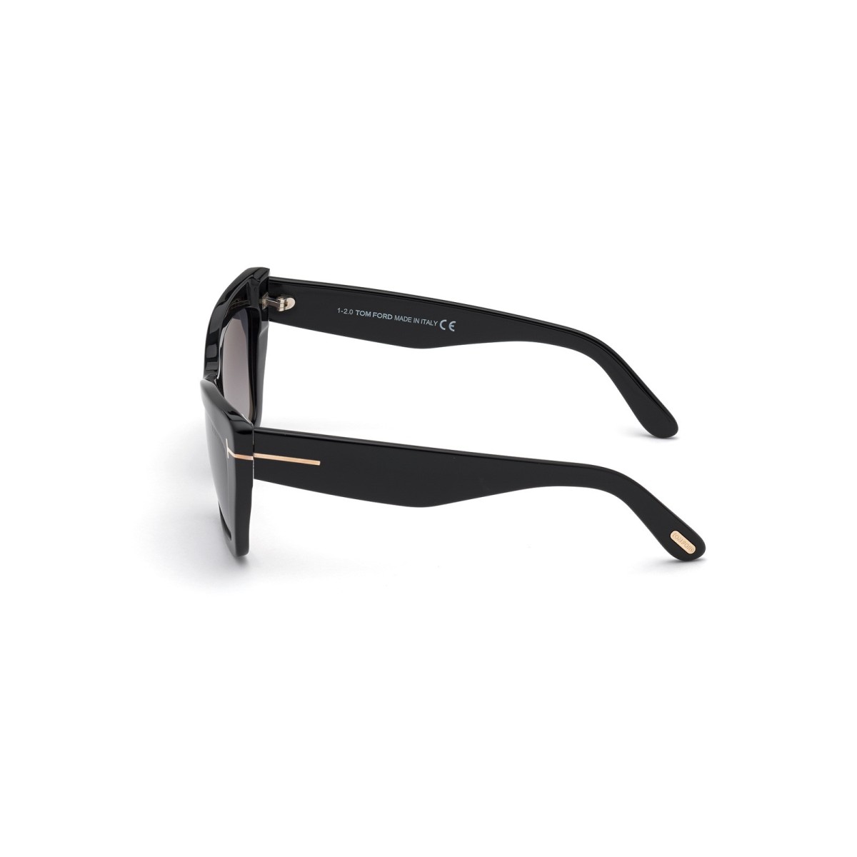 Tom Ford Wyatt Sunglasses FT 0871 01B | Cat Eye Tom Ford Sunglasses