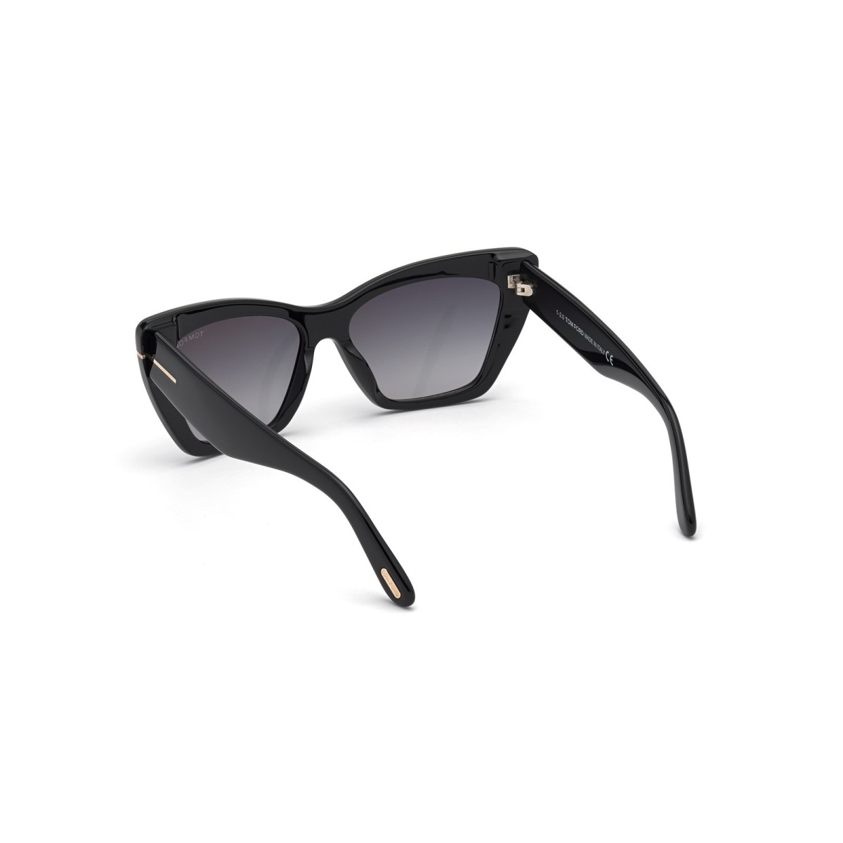 Tom Ford Wyatt Sunglasses FT 0871 01B | Cat Eye Tom Ford Sunglasses