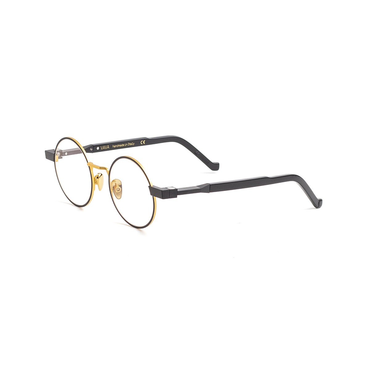 VAVA WHITE LABEL WL0091 BLACK/GOLD | Monturas | Vytria Eyewear