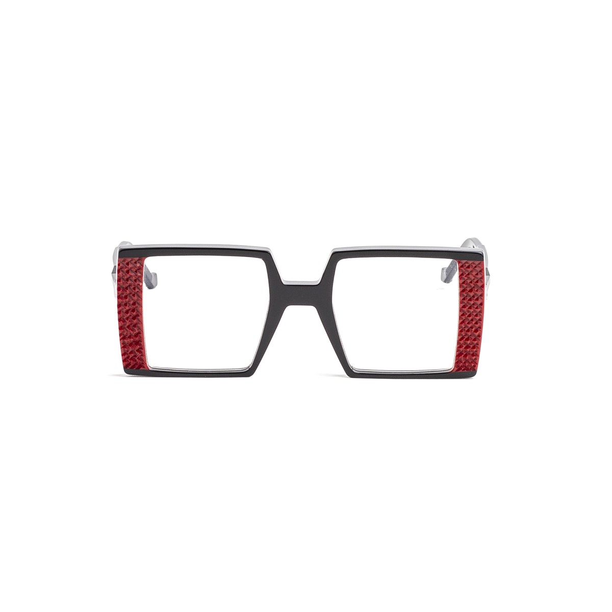 VAVA WHITE LABEL WL0085 BLACK/RED | Monturas | Vytria Eyewear