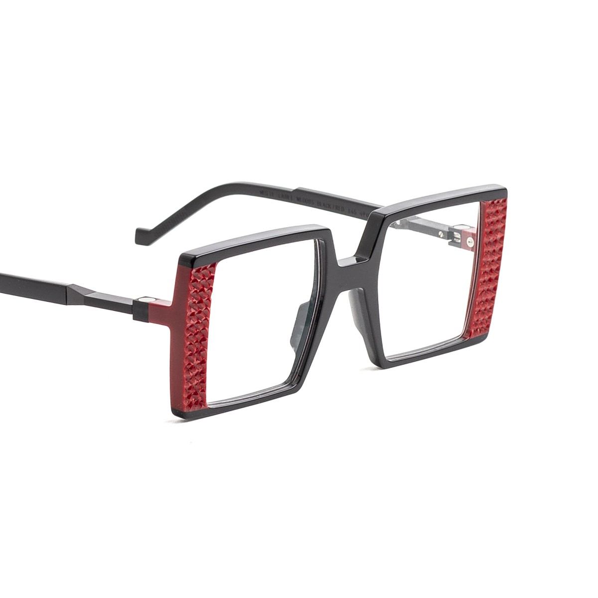 VAVA WHITE LABEL WL0085 BLACK/RED | Monturas | Vytria Eyewear