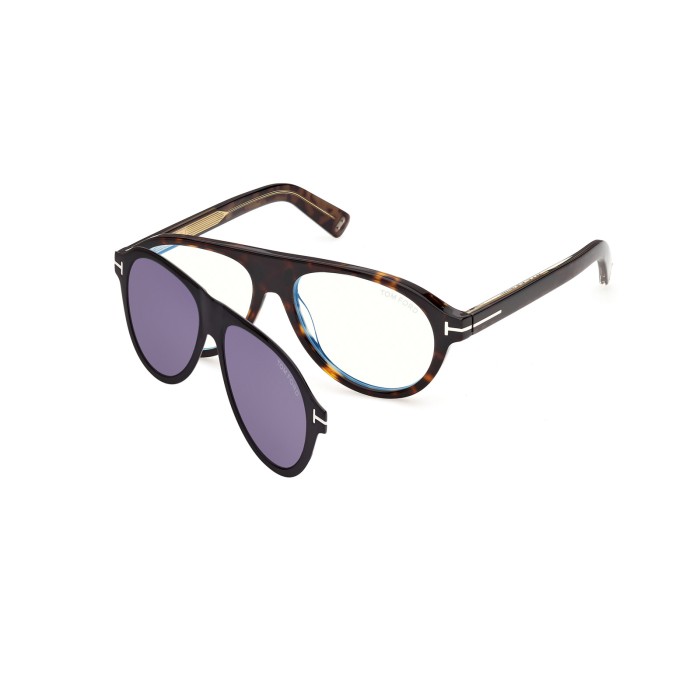 TOM FORD ICON Glasses & Clip TI5017B 052