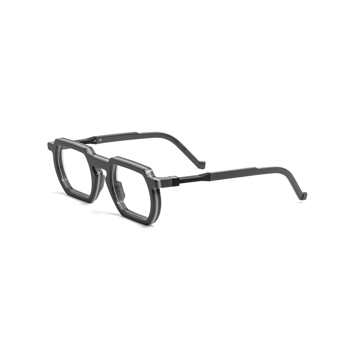 VAVA WHITE LABEL WL0032 DARK GREY MATT/LIGHT GREY | Eyeglasses | Vytria Eyewear
