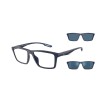 EMPORIO ARMANI Glasses & 2 Clips EA4189U 57591W