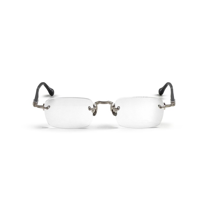 MATSUDA M5009 Brushed Silver Black Optical