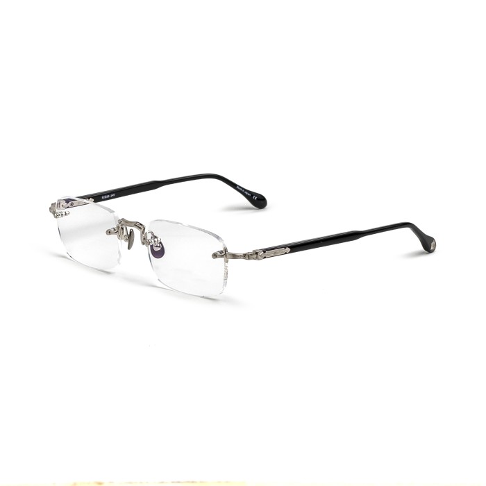 MATSUDA M5009 Brushed Silver Black Optical