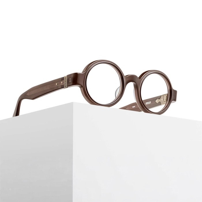 MATSUDA M1041 Matte Taupe - Matte Dark Brown Optical