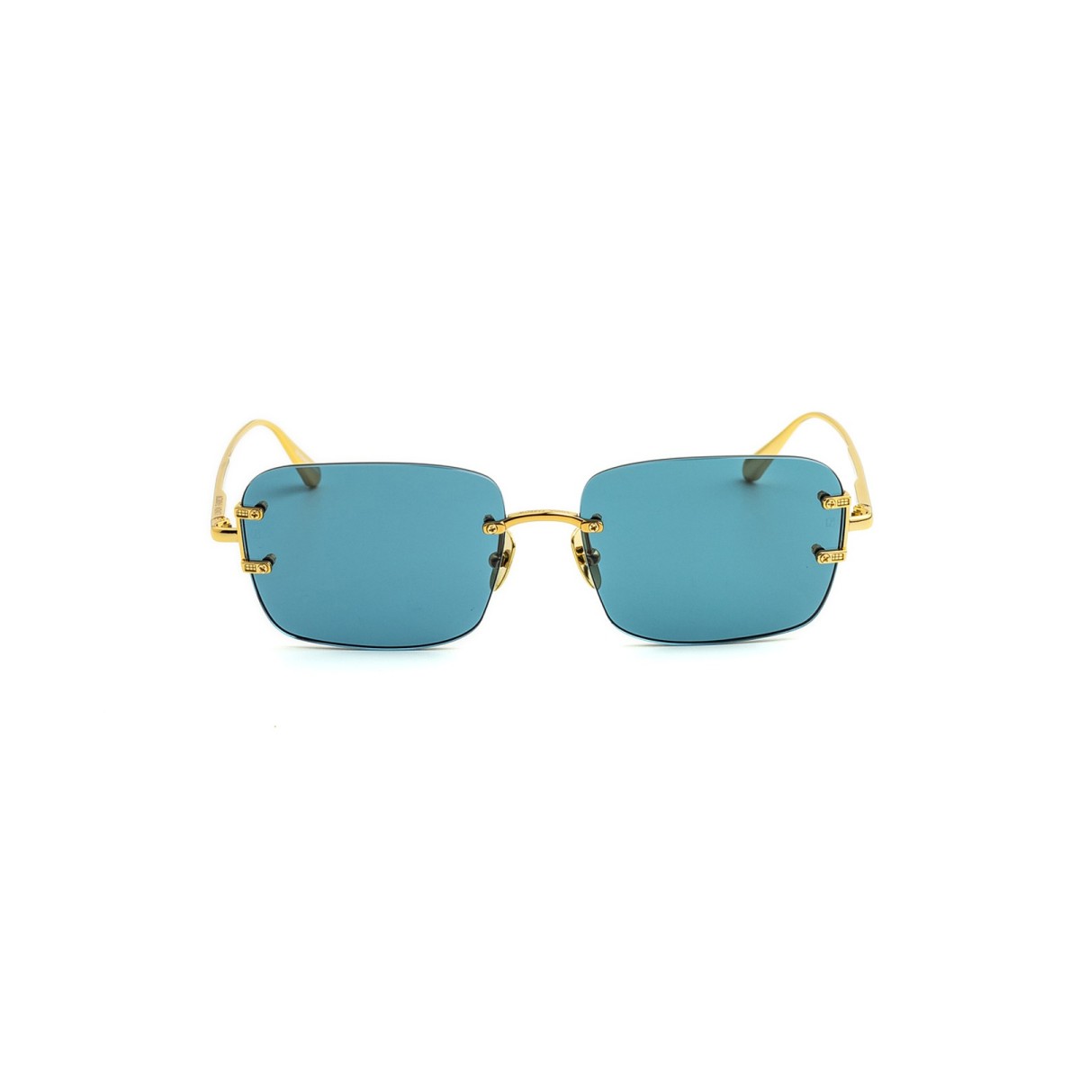 Linda Farrow Sasha LFL1476 C2 |Titanium Sunglasses | Vytria 