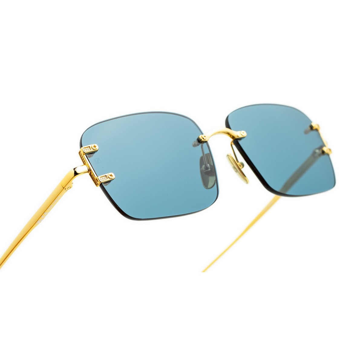 Linda Farrow Sasha LFL1476 C2 |Titanium Sunglasses | Vytria 