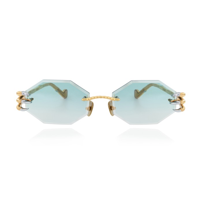 ANNA-KARIN KARLSSON THE CLAW & THE NEST OCTAGONAL 2.0 GOLD AZURE SUN