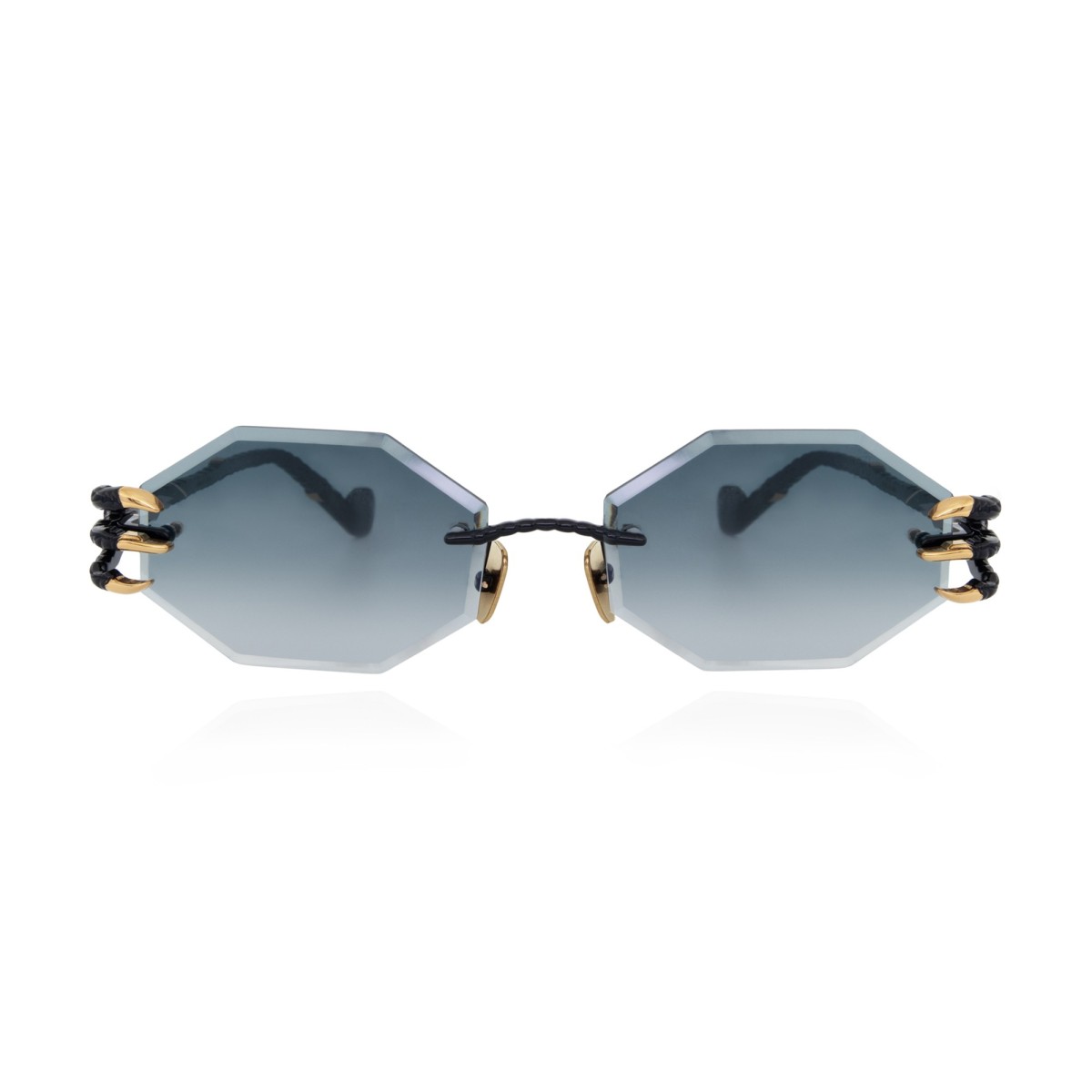 ANNA-KARIN KARLSSON THE CLAW & THE NEST OCTAGONAL 2.0 BLACK GREY SUN | Gafas de sol | Vytria Eyewear