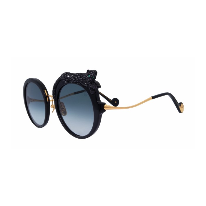 ANNA-KARIN KARLSSON ROSE ET LA ROUE CRYSTAL BLACK CRYSTAL SUN | Gafas de sol | Vytria Eyewear