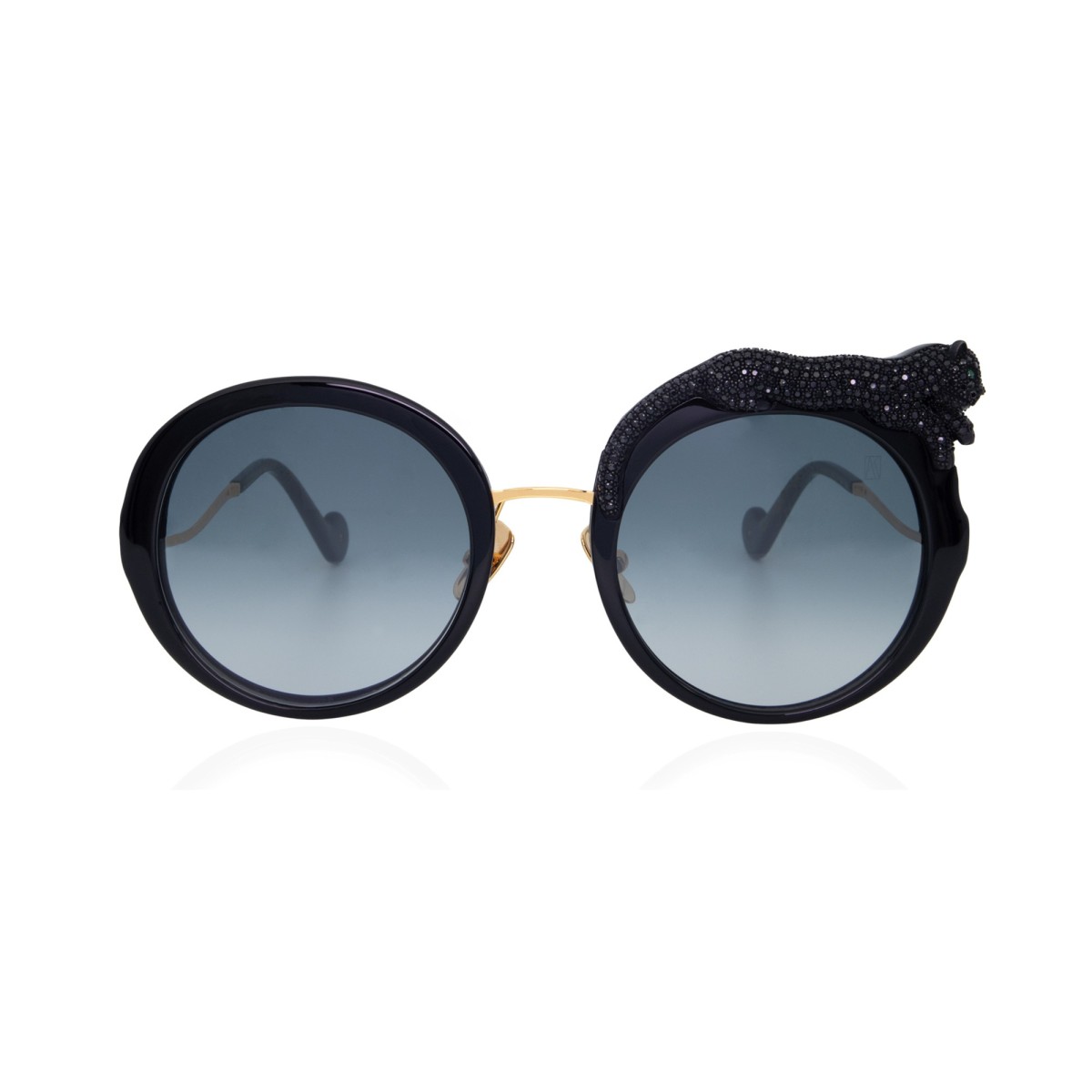 ANNA-KARIN KARLSSON ROSE ET LA ROUE CRYSTAL BLACK CRYSTAL SUN | Gafas de sol | Vytria Eyewear