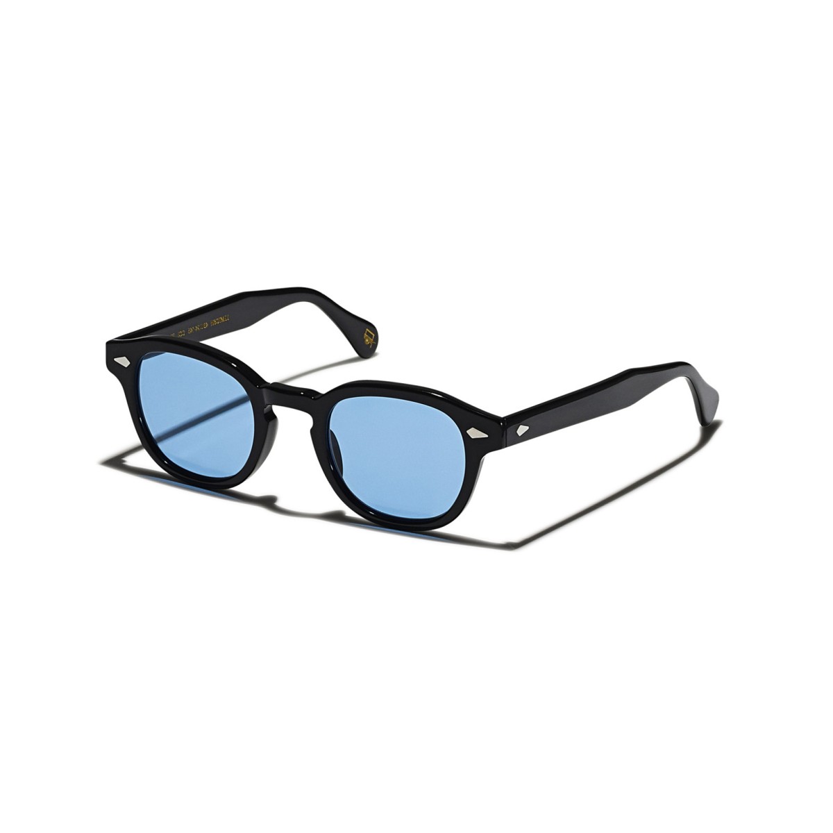 MOSCOT  LEMTOSH BASE2 SUN BLACK CELEBRITY BLUE | Sunglasses | Vytria Eyewear