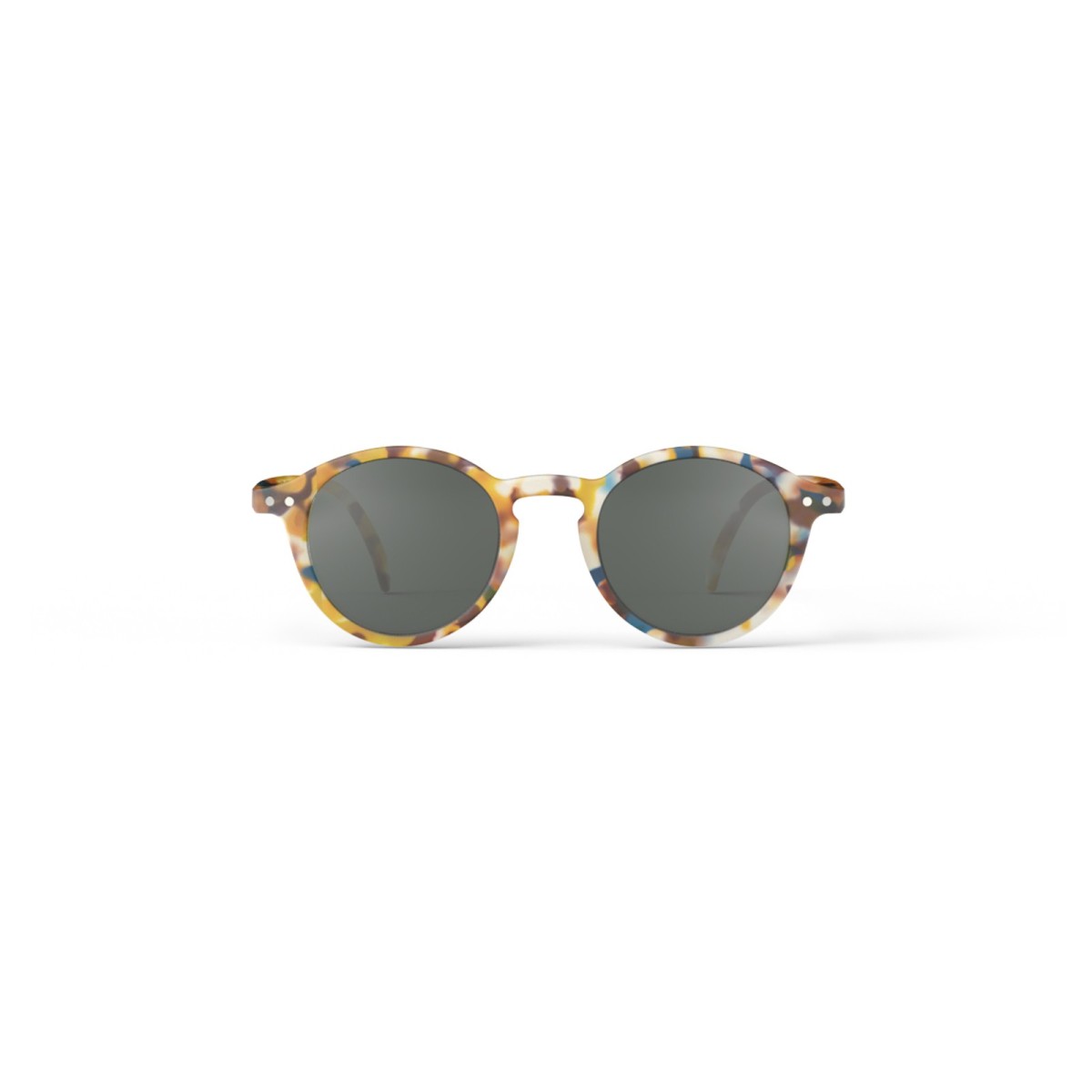 Izipizi Junior Sun D Blue Tortoise | Round Kids Sunglasses | Vytria