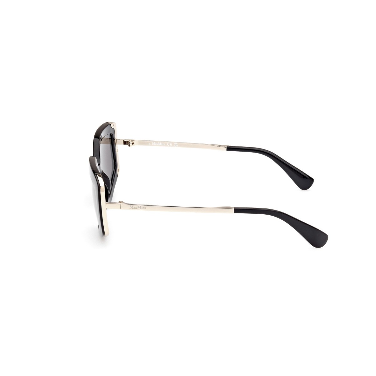 Max Mara Design7 Sunglasses MM0069 01A | Rectangular Max Mara Glasses
