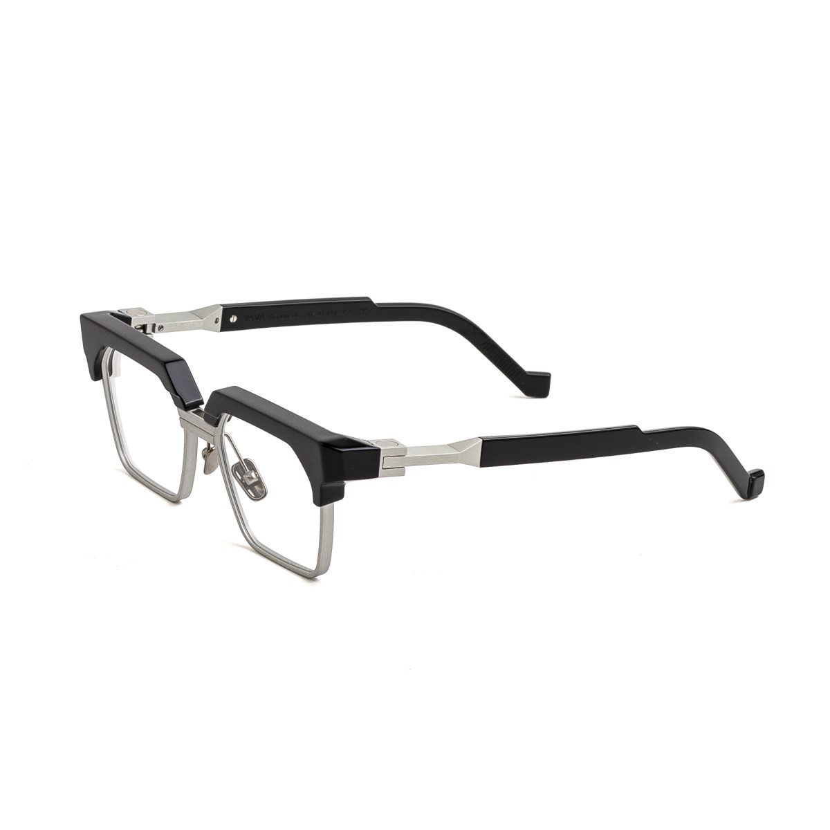 VAVA WHITE LABEL WL0107 BLACK SILVER | Monturas | Vytria Eyewear