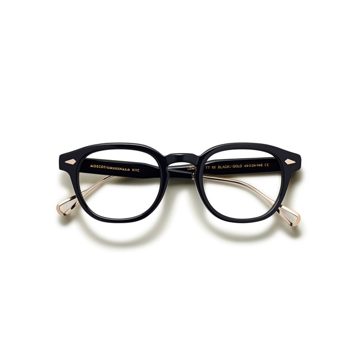 MOSCOT LEMTOSH TT OPT BLACK GOLD | Monturas | Vytria Eyewear