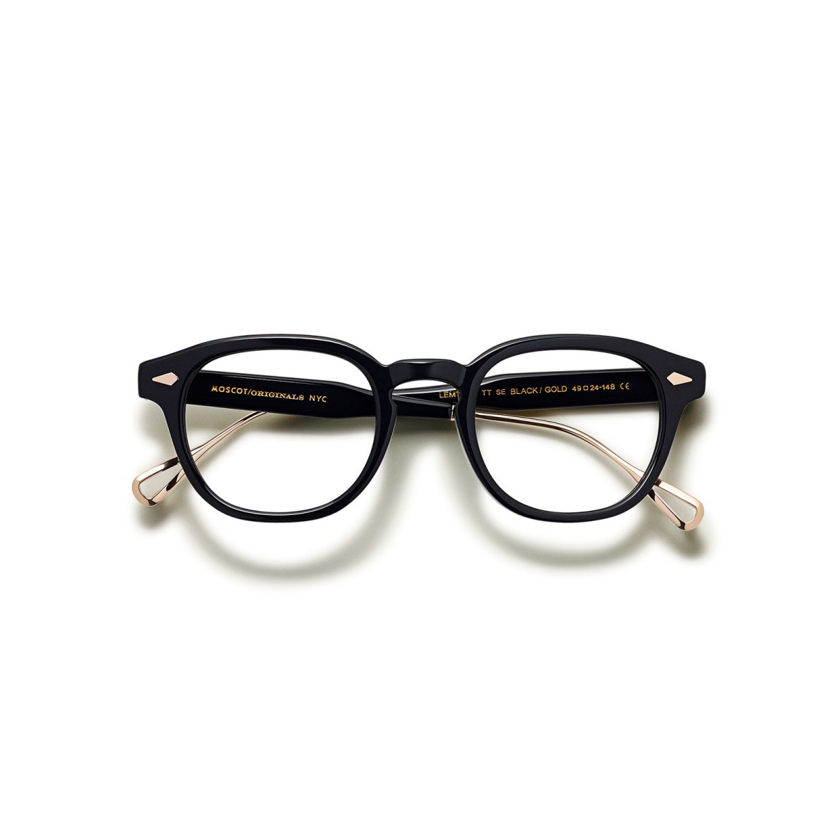 MOSCOT LEMTOSH TT OPT BLACK GOLD | Monturas | Vytria Eyewear