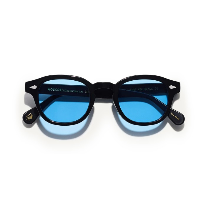 MOSCOT LEMTOSH BASE2 SUN BLACK CELEBRITY BLUE | Gafas de sol | Vytria Eyewear