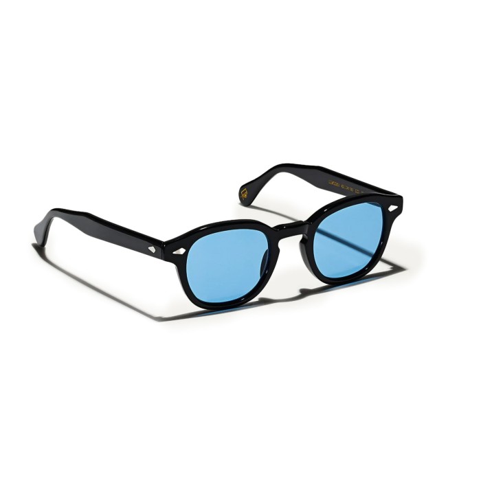 MOSCOT LEMTOSH BASE2 SUN BLACK CELEBRITY BLUE