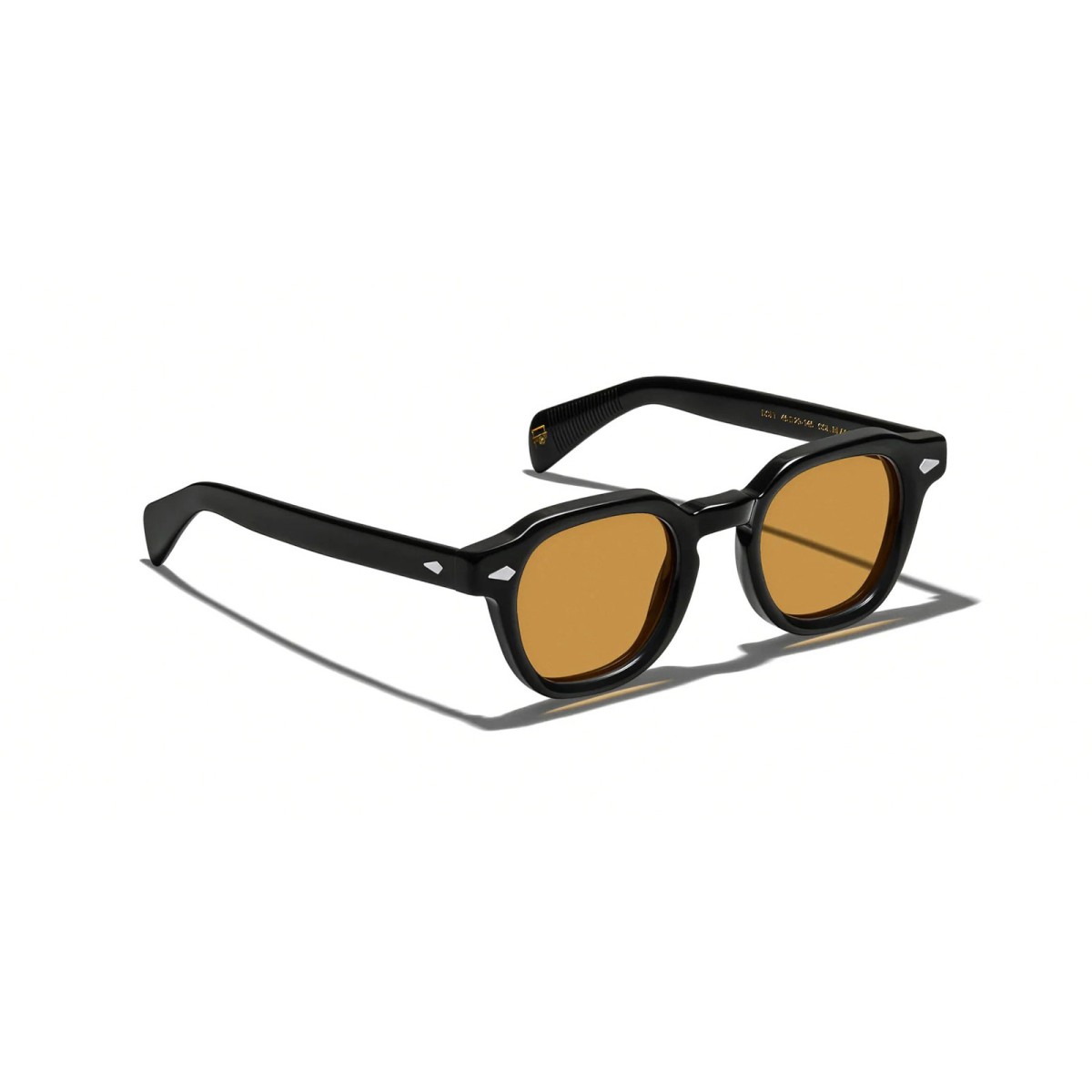 MOSCOT DOLT SUN BLACK AMBER | Gafas de sol | Vytria Eyewear