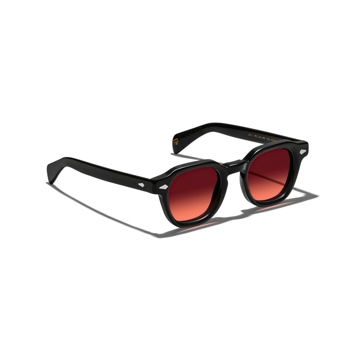 MOSCOT DOLT SUN BLACK CABERNET | Gafas de sol | Vytria Eyewear