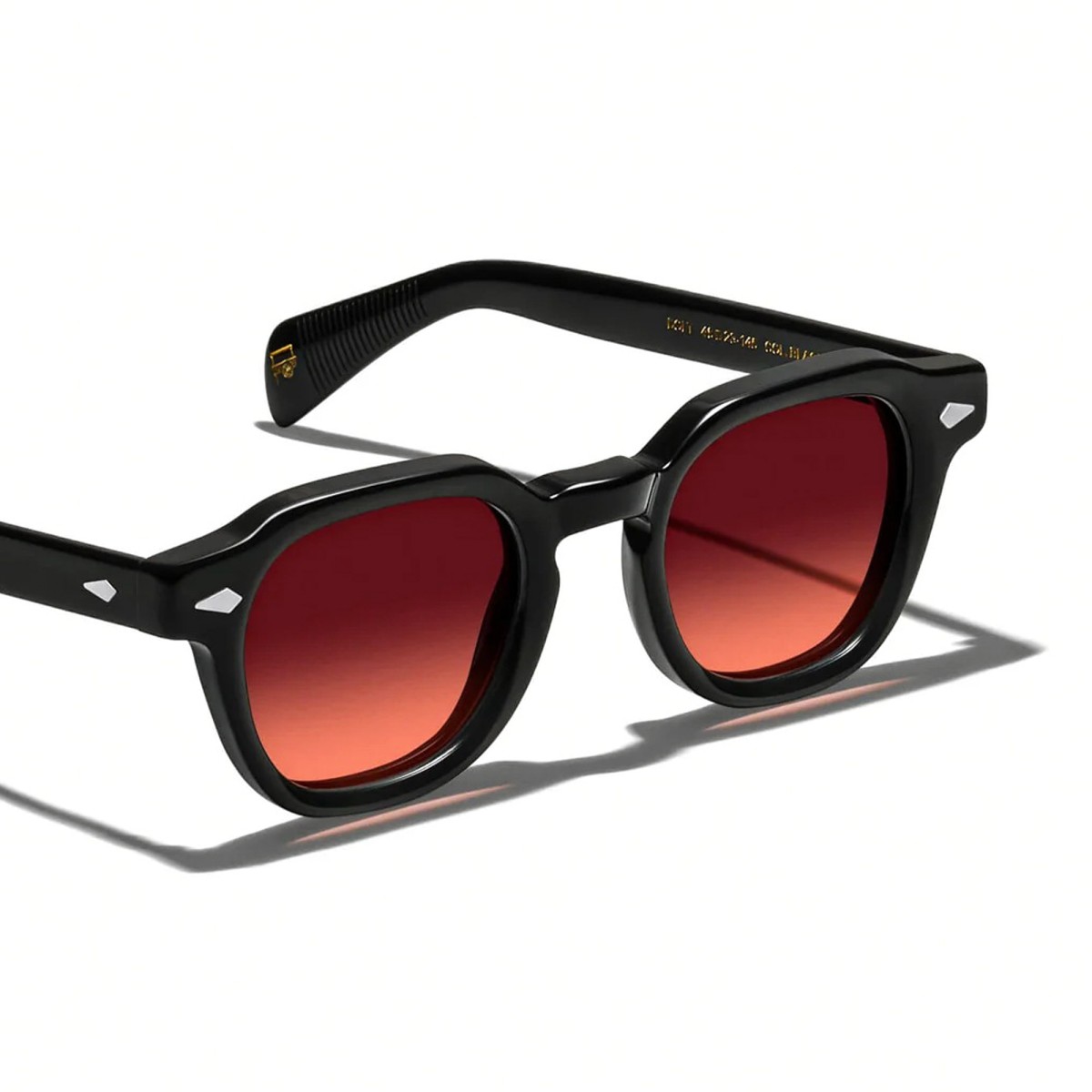 MOSCOT DOLT SUN BLACK CABERNET | Gafas de sol | Vytria Eyewear