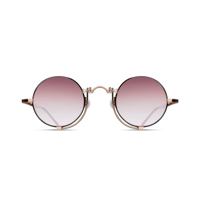 MATSUDA 10601H Rose Gold - Matte Black