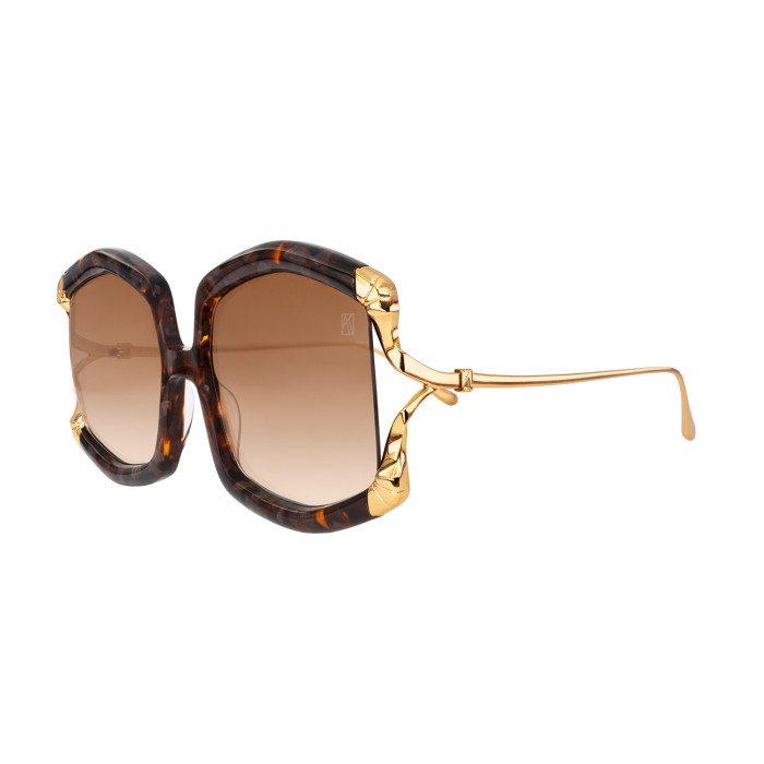 ANNA-KARIN KARLSSON LA VIE EN ROSE HONEY TORTOISE SUN | Gafas de sol | Vytria Eyewear