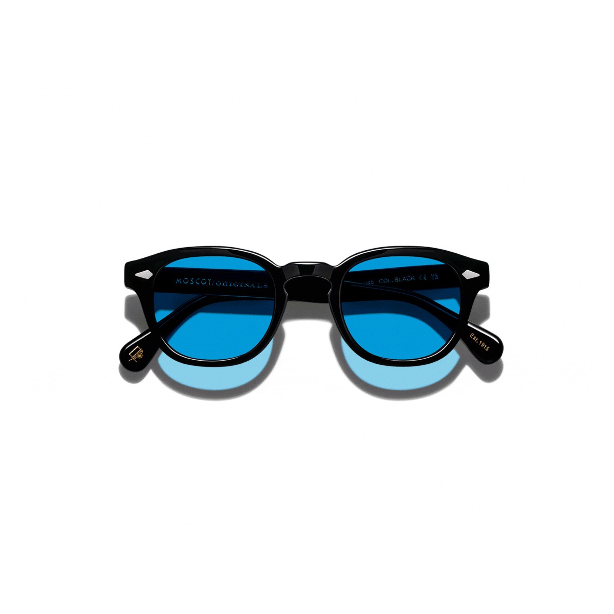 MOSCOT ORIGINALS LEMTOSH SUN BLACK BLUE TRANSITION | Sunglasses | Vytria Eyewear