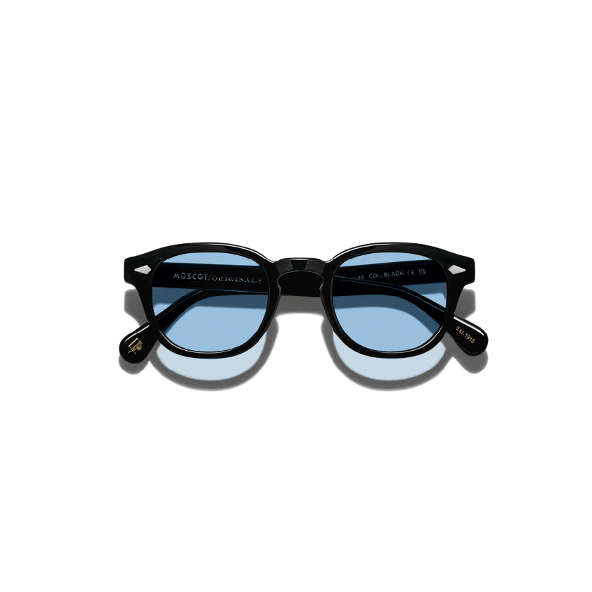 MOSCOT ORIGINALS LEMTOSH SUN BLACK BLUE TRANSITION | Sunglasses | Vytria Eyewear