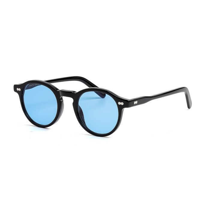 MOSCOT MILTZEN BASE 2 SUN BLACK CELEBRITY BLUE | Gafas de sol | Vytria Eyewear