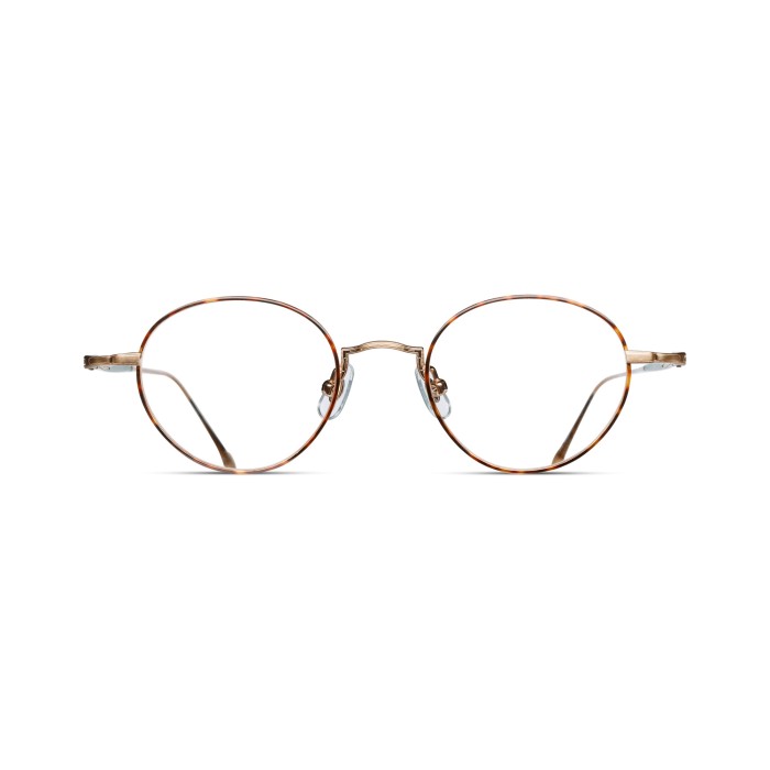 MATSUDA 10189H Brushed Gold Optical