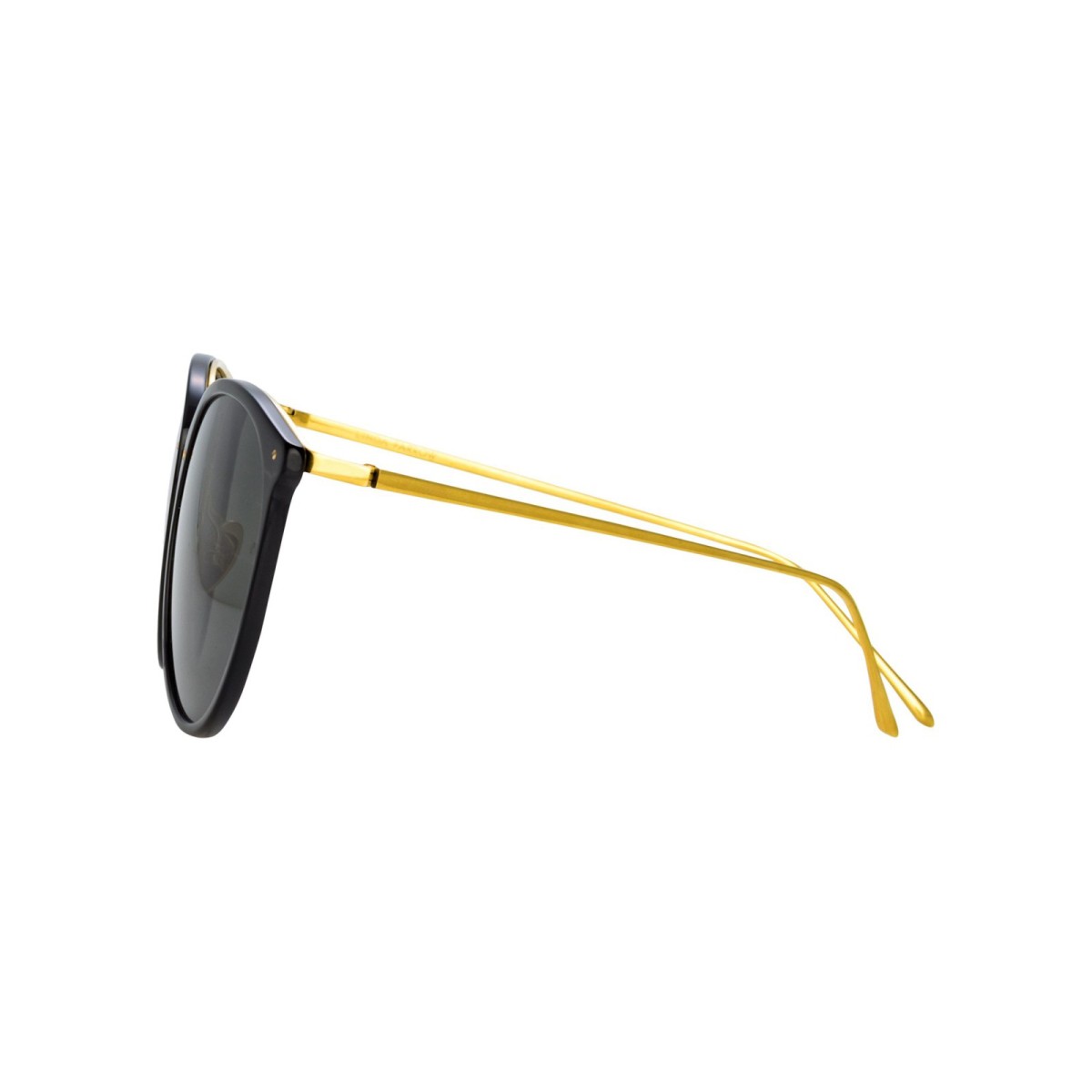 Linda Farrow Kings LFLC747 C32  |Black Sunglasses | Vytria Eyewear